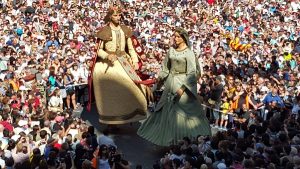 Programme d’activité de Fête de la Mercè, Barcelone