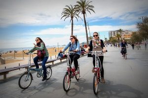 Faire du vélo Barcelone