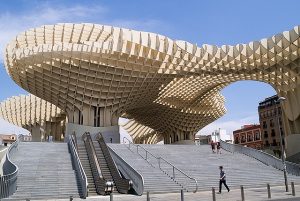 Promenade au  sommet de Metropol Parasol