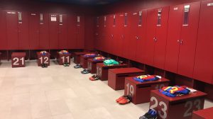 La visite des vestiaires Camp Nou Barcelone