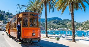 Le train de Soller Palma de Majorque