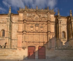 La façade de Salamanque