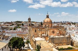 La Cathédrale de Jerez de la Frontera monuments Andalousie