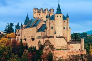 Alcazar de Ségovie beau monument espagne