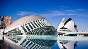 La cité des arts et des sciences de Valence