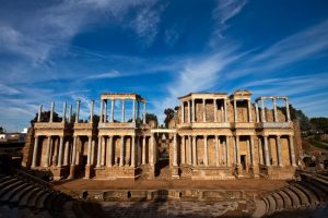 Théâtre romain de Mérida monuments célèbres espagne