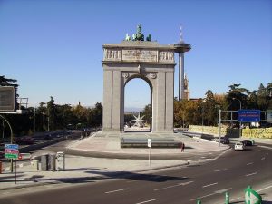 Monument Arc de la victoire Madrid