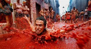 La Tomatina à Buñol