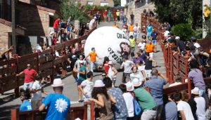 Le Boloencierro à Mataelpino
