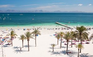 Playa de Alcudia Mallorca Espagne