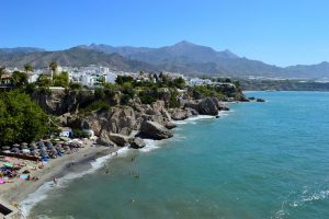 Plage de Calahonda en Espagne