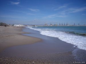 Playa de Pinedo plages d'Espagne