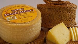 Queso Manchego plats espagnols typiques