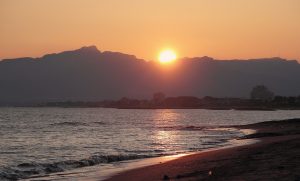 coucher du soleil Cambrils