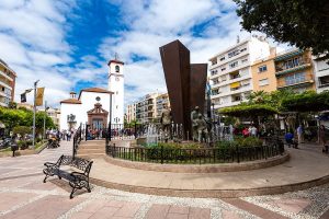 La place de la constitution Fuengirola