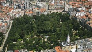 Se prélasser au Campo de San Francisco Espagne