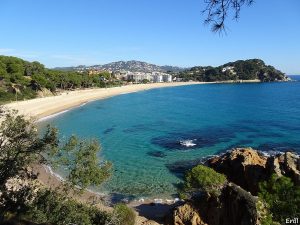 la Platja de Fenals Espagne