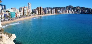 La Plage de Levante à Benidorm