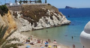 La Playa de CALA MAL PAS à Benidorm