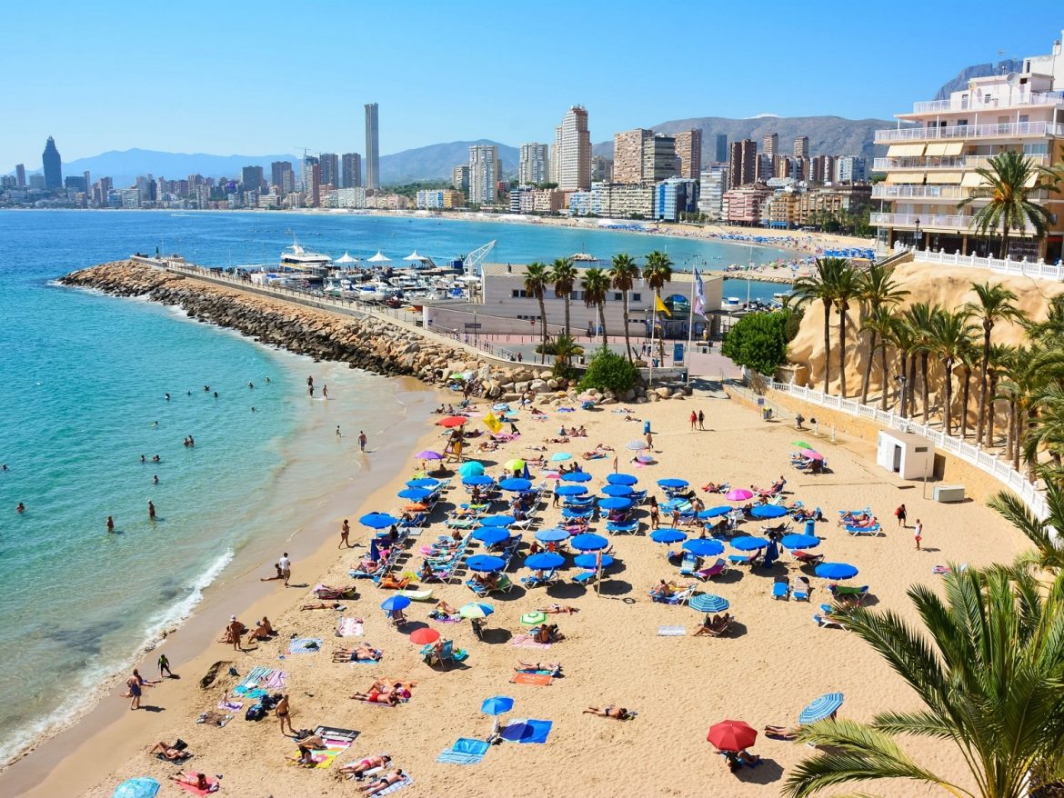 plages benidorm espagne