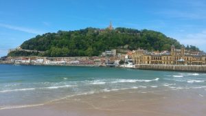 La station balnéaire de San Sebastian