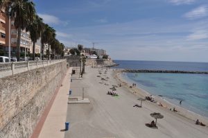 la Playa de la Ribera