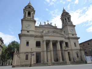 la cathédrale de Santa Maria la Real à Pampelune