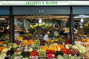 le marché central de Ceuta à Ceuta