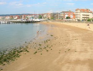 Plage du port