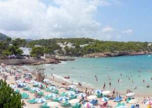 la plage de PORTINATX ibiza