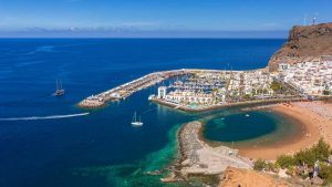 plage de Mogan en Gran Canaria