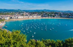 Playa de La Concha, San Sebastian, Pays Basque