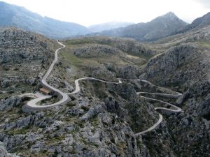 la route de Sa Calobra