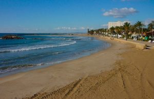 La plage de Cunit