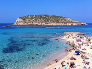 La plage de Platges de comte