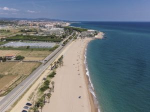 La plage de Santa Susanna