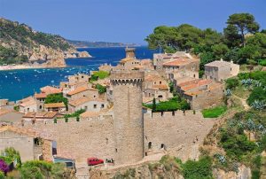 la Vila Vella à Tossa De Mar