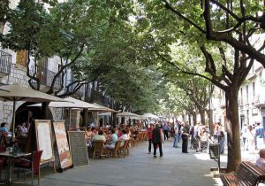 le Rambla de la Llibertat de Gérone