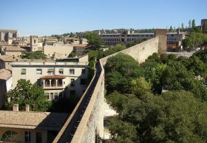 les remparts de Gérone