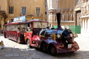 le petit train touristique de Tarragone