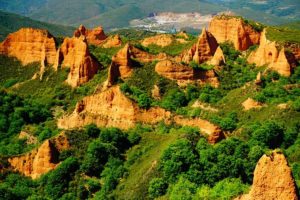 Las Médulas paysages naturels Leon