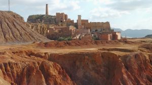 Les mines de cuivre de Mazarron Murcia