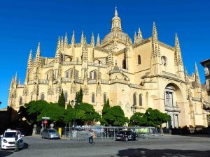 la cathédrale de Ségovie