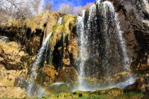 La cascade de la Chorrera à Tragacete