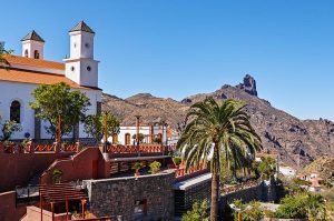 Tejeda sur les Îles Canarie