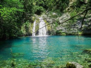 Poza del Gorg Blau à Sant Aniol d’Aguja