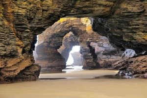 la plage des Cathédrales