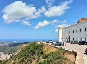 le sanctuaire religieux Monte Toro a Minorque