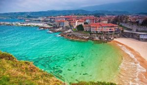 Playa del Sablon plage asturies espagne