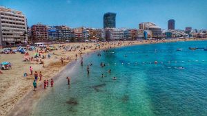 la plage de Las Canteras